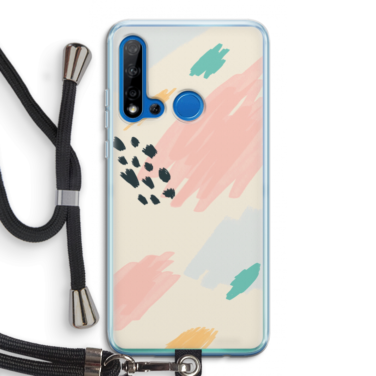 Sunday Chillings: Huawei P20 Lite (2019) Transparant Hoesje met koord