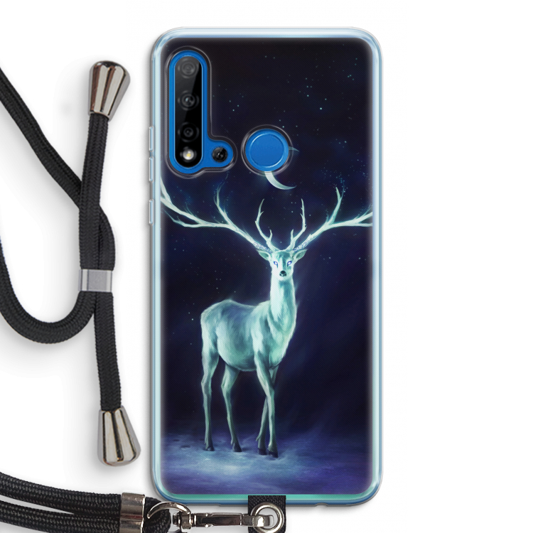 Nightbringer: Huawei P20 Lite (2019) Transparant Hoesje met koord