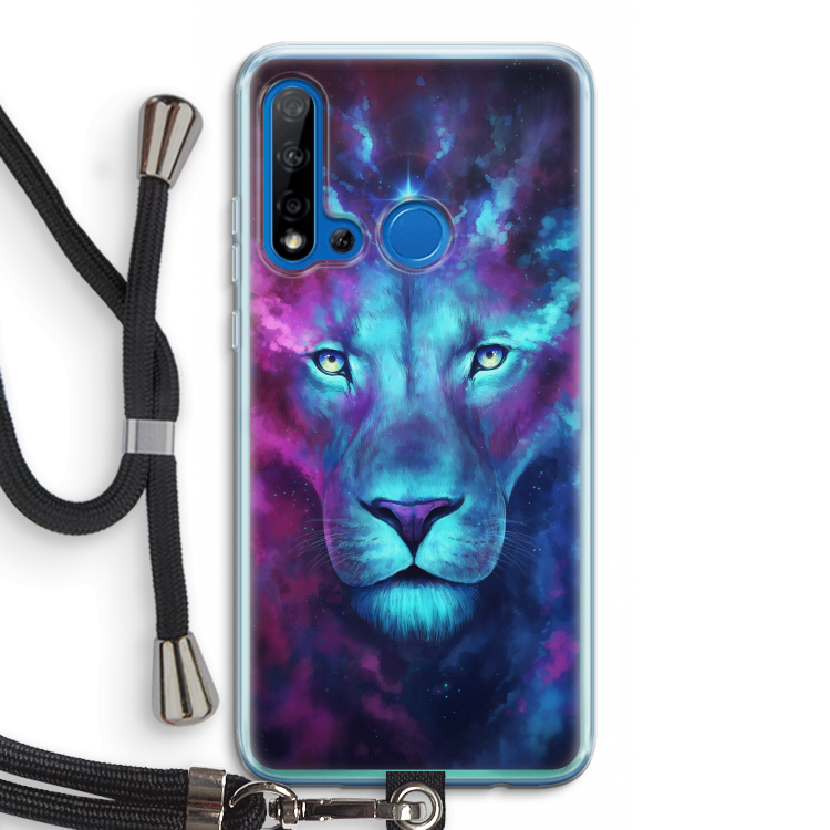 Firstborn: Huawei P20 Lite (2019) Transparant Hoesje met koord
