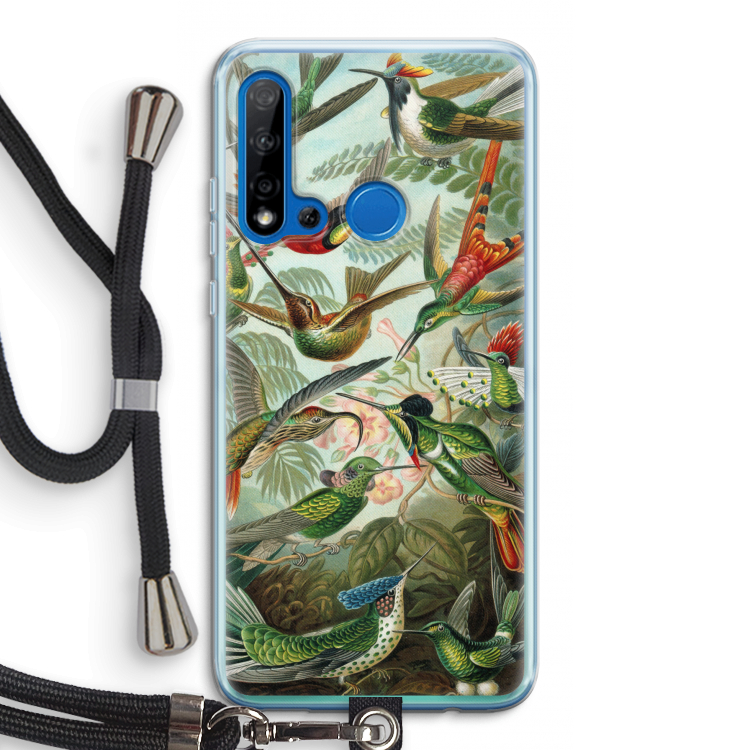 Haeckel Trochilidae: Huawei P20 Lite (2019) Transparant Hoesje met koord
