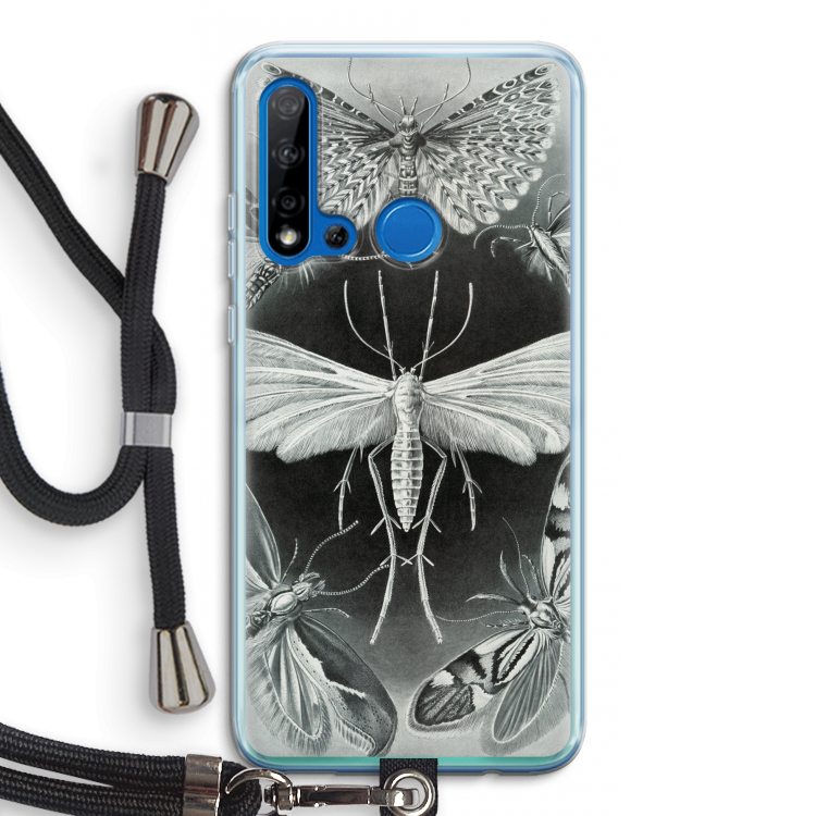 Haeckel Tineida: Huawei P20 Lite (2019) Transparant Hoesje met koord