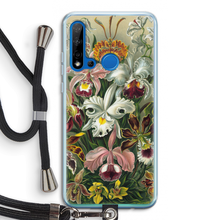 Haeckel Orchidae: Huawei P20 Lite (2019) Transparant Hoesje met koord