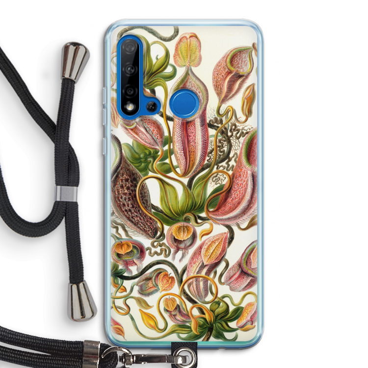 Haeckel Nepenthaceae: Huawei P20 Lite (2019) Transparant Hoesje met koord