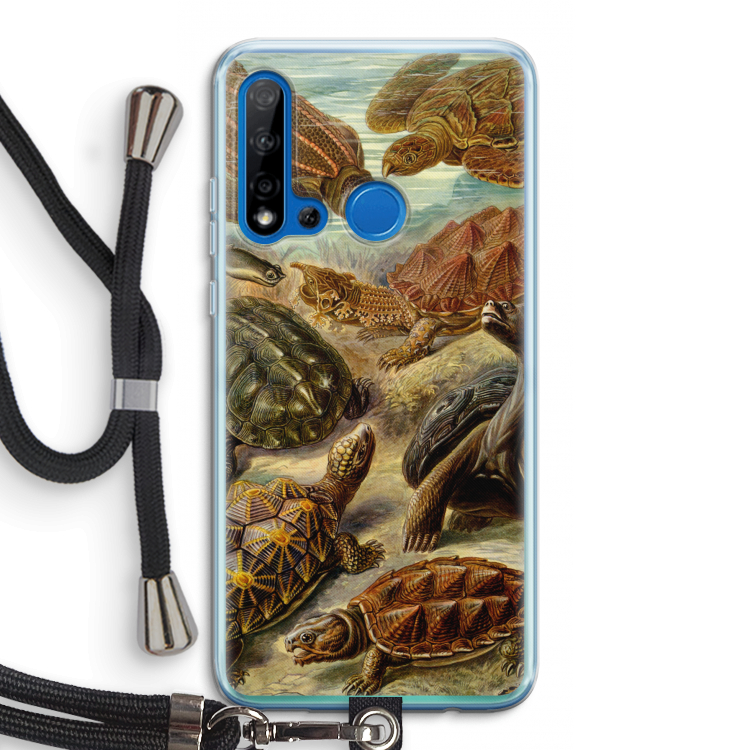 Haeckel Chelonia: Huawei P20 Lite (2019) Transparant Hoesje met koord