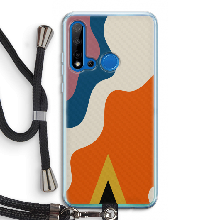 Noor A: Huawei P20 Lite (2019) Transparant Hoesje met koord