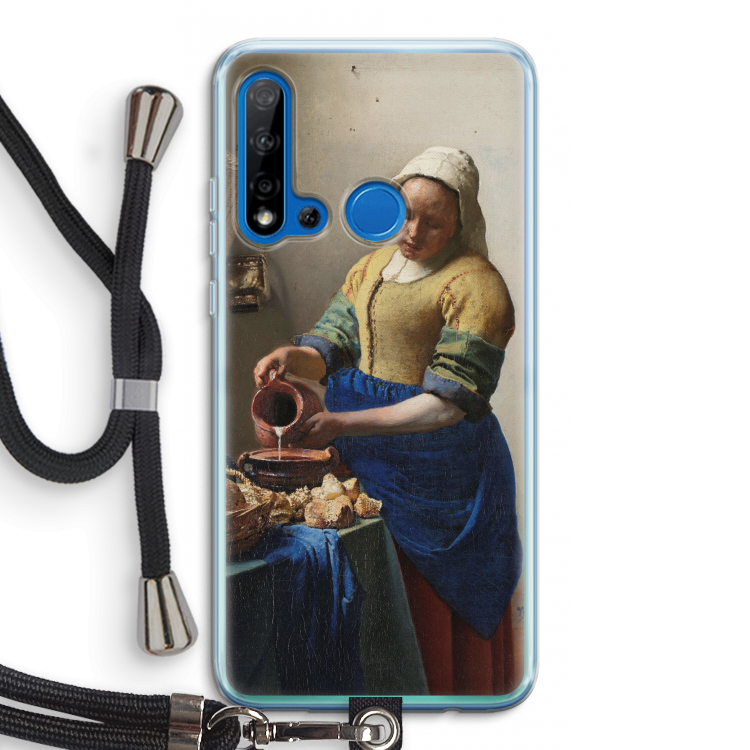 The Milkmaid: Huawei P20 Lite (2019) Transparant Hoesje met koord