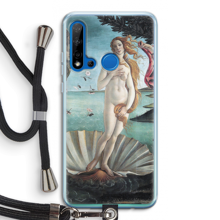 Birth Of Venus: Huawei P20 Lite (2019) Transparant Hoesje met koord