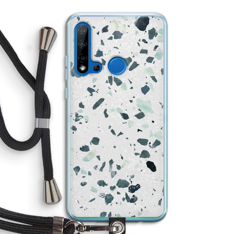 Terrazzo N°2: Huawei P20 Lite (2019) Transparant Hoesje met koord