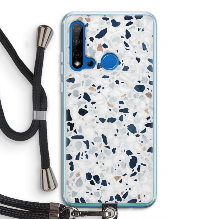 Terrazzo N°1: Huawei P20 Lite (2019) Transparant Hoesje met koord