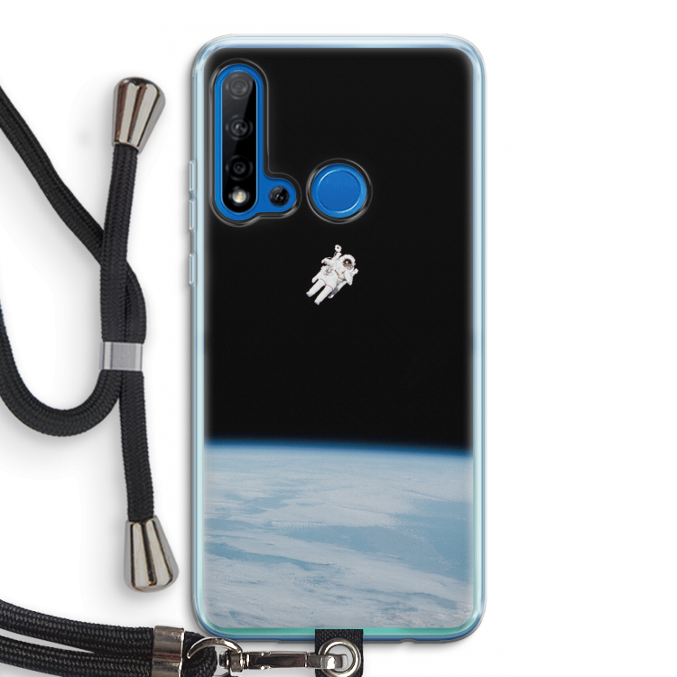 Alone in Space: Huawei P20 Lite (2019) Transparant Hoesje met koord
