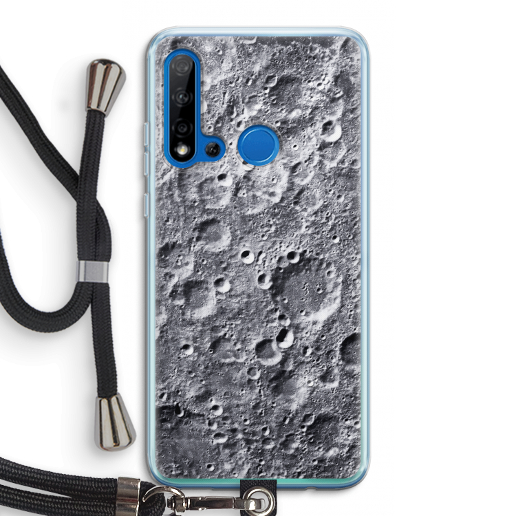 Maanlandschap: Huawei P20 Lite (2019) Transparant Hoesje met koord