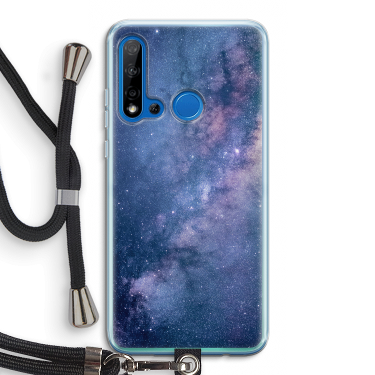 Nebula: Huawei P20 Lite (2019) Transparant Hoesje met koord