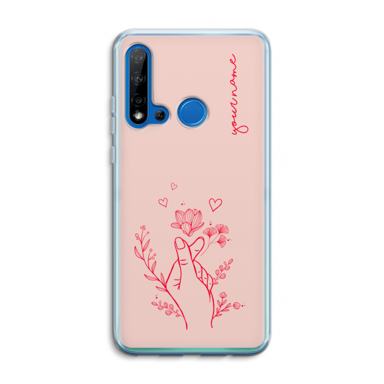 Giving Flowers: Huawei P20 Lite (2019) Transparant Hoesje