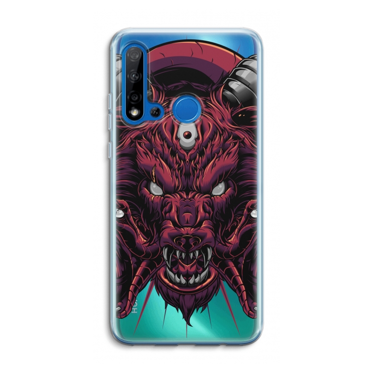 Hell Hound and Serpents: Huawei P20 Lite (2019) Transparant Hoesje