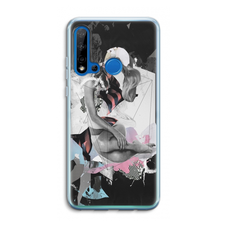 Camouflage de sommeil: Huawei P20 Lite (2019) Transparant Hoesje