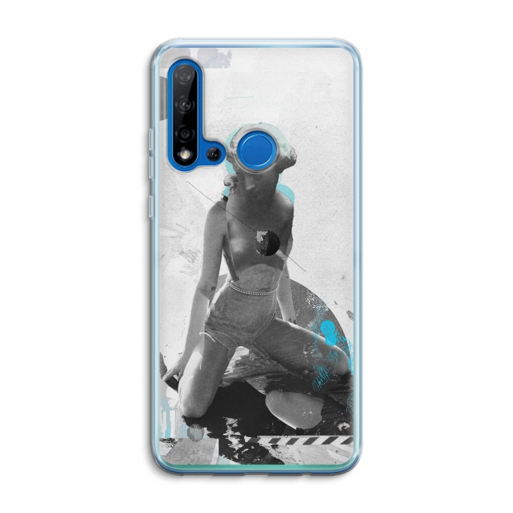 I will not feel a thing: Huawei P20 Lite (2019) Transparant Hoesje