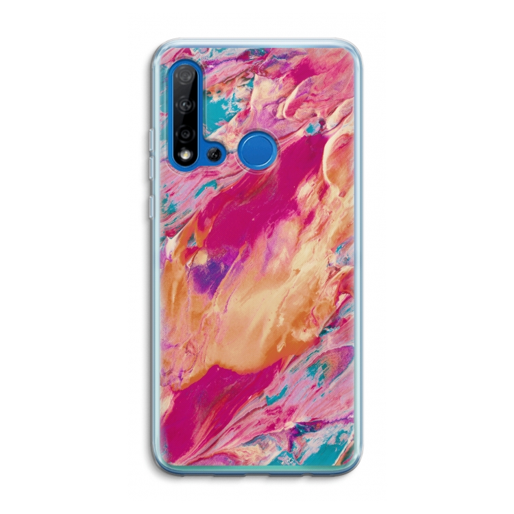 Pastel Echoes: Huawei P20 Lite (2019) Transparant Hoesje