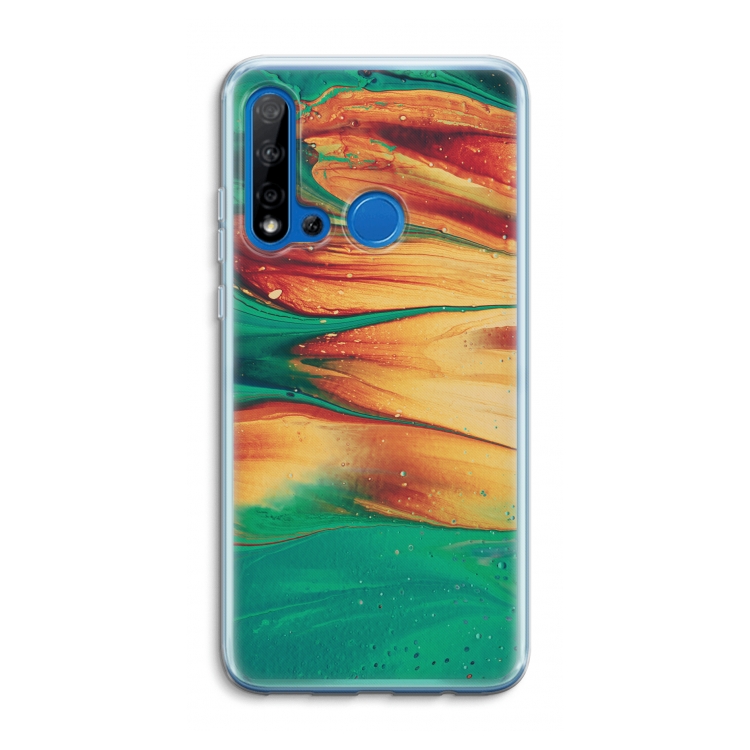 Green Inferno: Huawei P20 Lite (2019) Transparant Hoesje