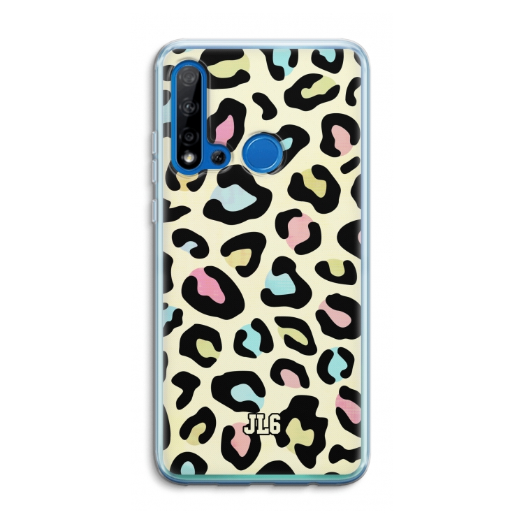 Leopard pattern: Huawei P20 Lite (2019) Transparant Hoesje