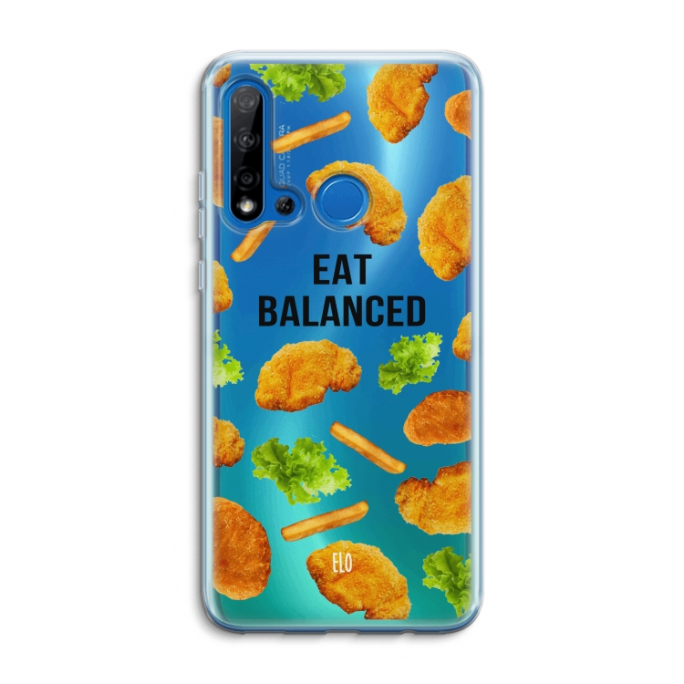 Eat Balanced: Huawei P20 Lite (2019) Transparant Hoesje
