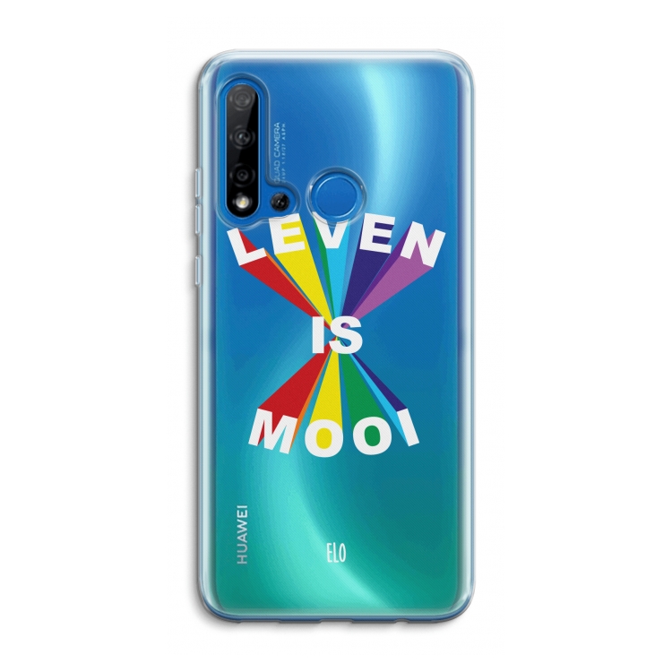 Het Leven Is Mooi: Huawei P20 Lite (2019) Transparant Hoesje
