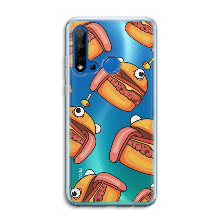 Hamburger: Huawei P20 Lite (2019) Transparant Hoesje