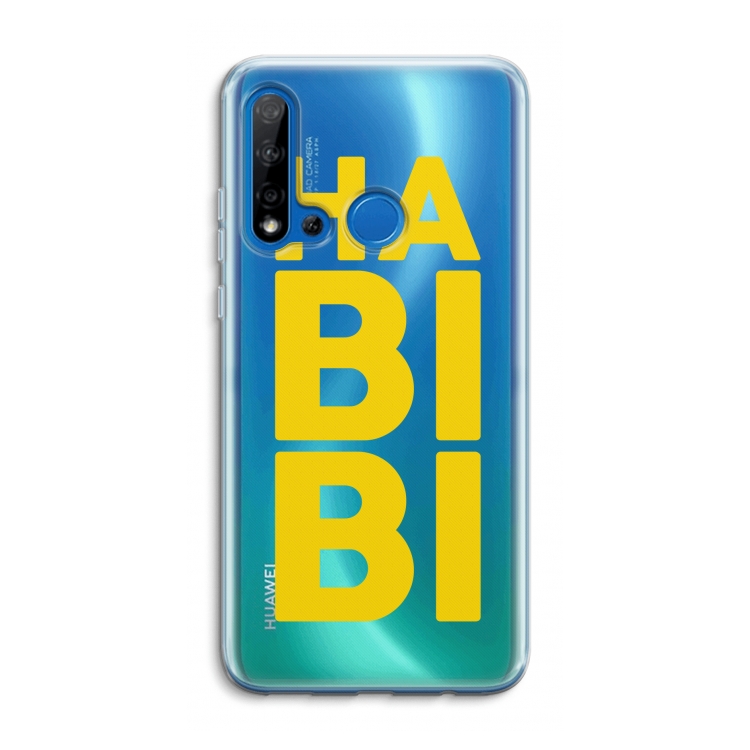 CaseCompany Habibi Majorelle : Huawei P20 Lite (2019) Transparant Hoesje