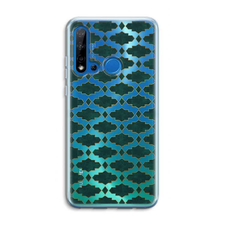 Moroccan tiles: Huawei P20 Lite (2019) Transparant Hoesje