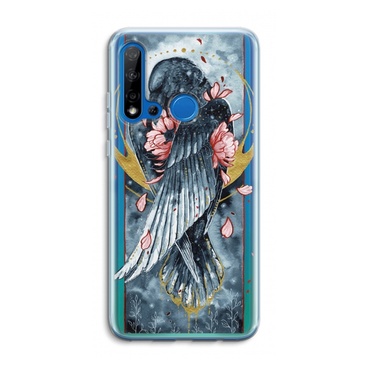 Golden Raven: Huawei P20 Lite (2019) Transparant Hoesje