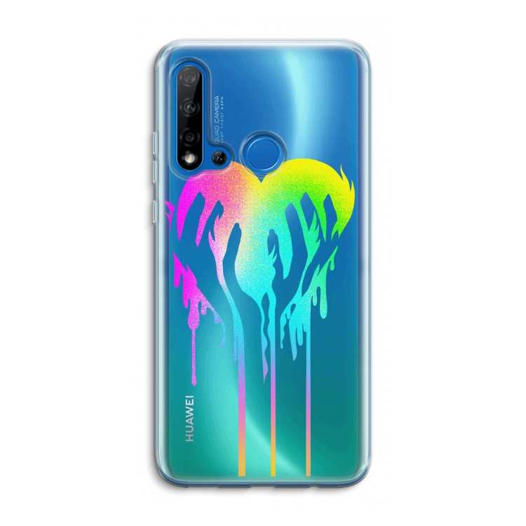 Hold My Heart: Huawei P20 Lite (2019) Transparant Hoesje