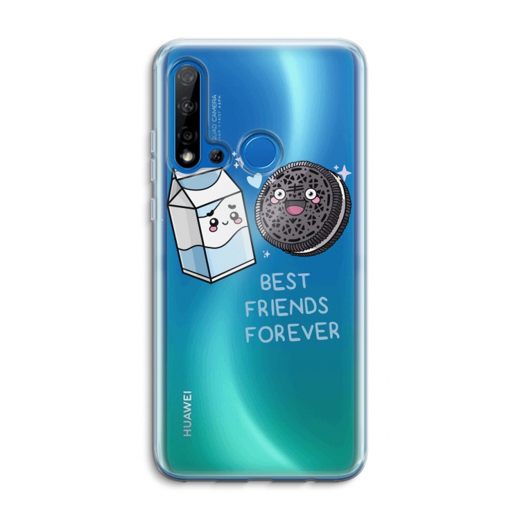Best Friend Forever: Huawei P20 Lite (2019) Transparant Hoesje