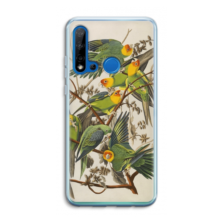 Carolinaparkiet: Huawei P20 Lite (2019) Transparant Hoesje