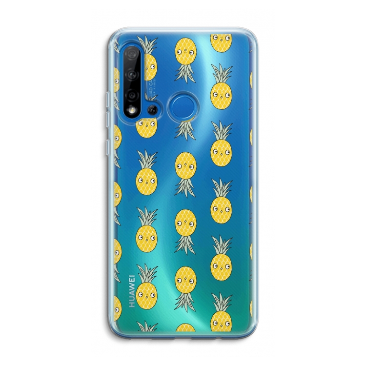 Ananas: Huawei P20 Lite (2019) Transparant Hoesje