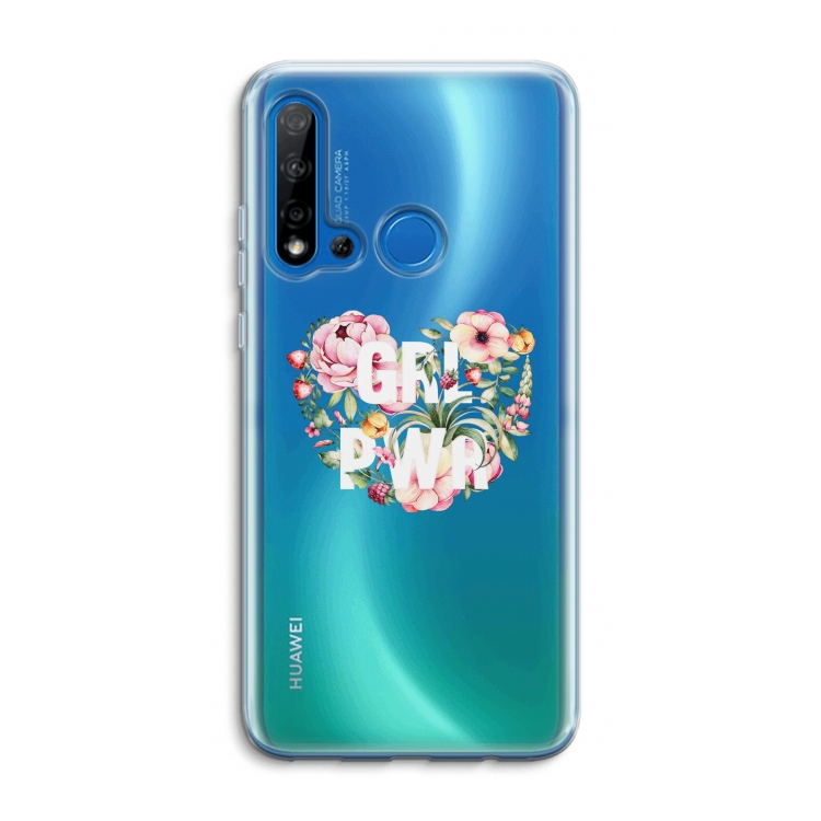 GRL PWR Flower: Huawei P20 Lite (2019) Transparant Hoesje