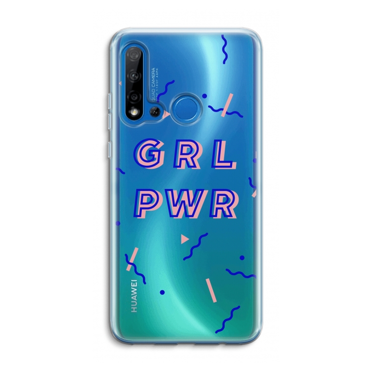 GRL PWR: Huawei P20 Lite (2019) Transparant Hoesje