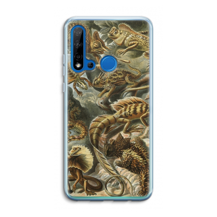 Haeckel Lacertilia: Huawei P20 Lite (2019) Transparant Hoesje