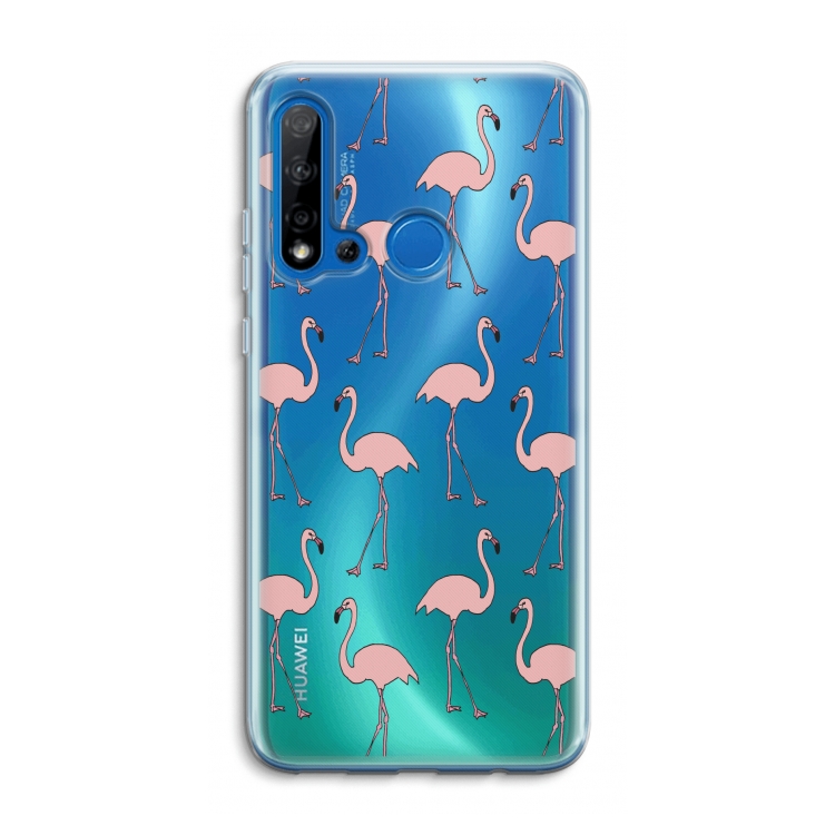 Anything Flamingoes: Huawei P20 Lite (2019) Transparant Hoesje