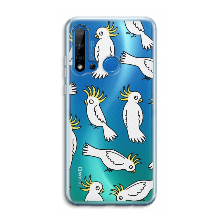 Papegaai: Huawei P20 Lite (2019) Transparant Hoesje