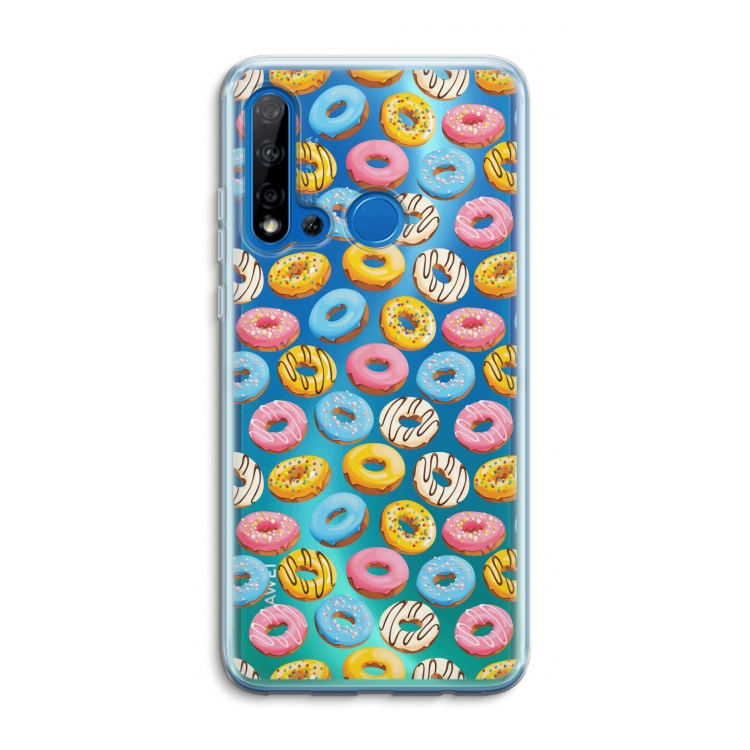 Pink donuts: Huawei P20 Lite (2019) Transparant Hoesje