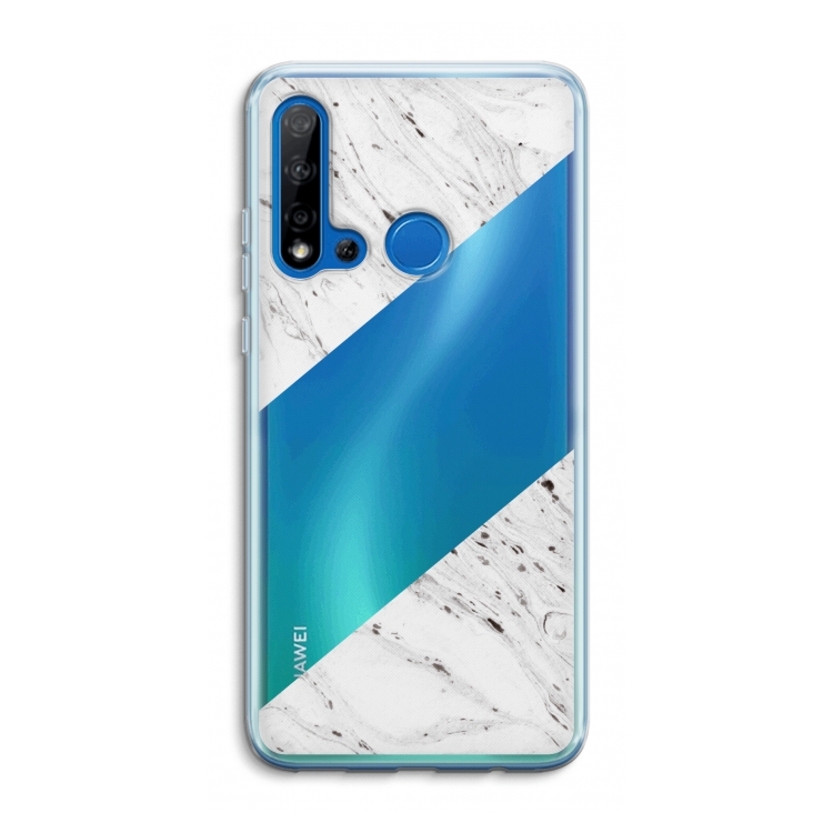 Biggest stripe: Huawei P20 Lite (2019) Transparant Hoesje