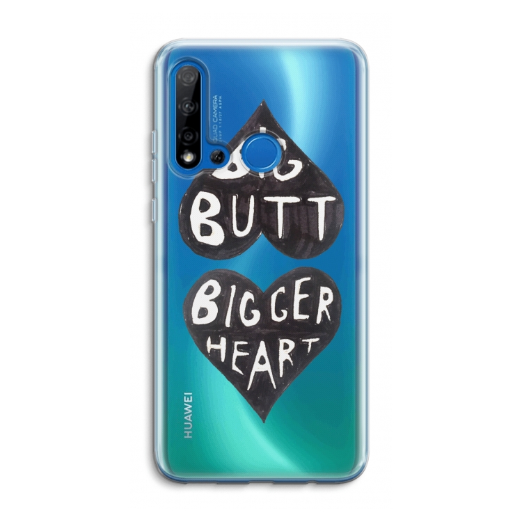 Big butt bigger heart: Huawei P20 Lite (2019) Transparant Hoesje