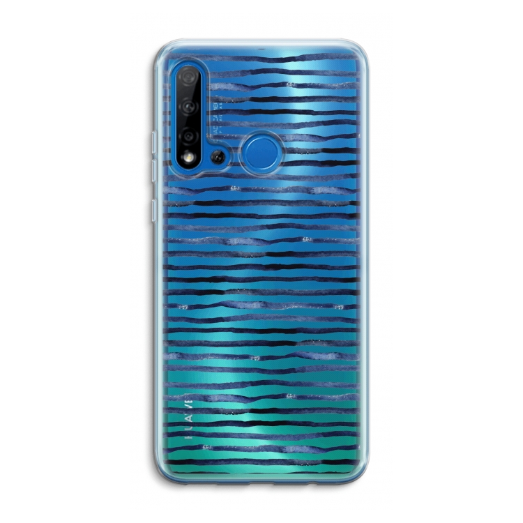 Verrassende lijnen: Huawei P20 Lite (2019) Transparant Hoesje
