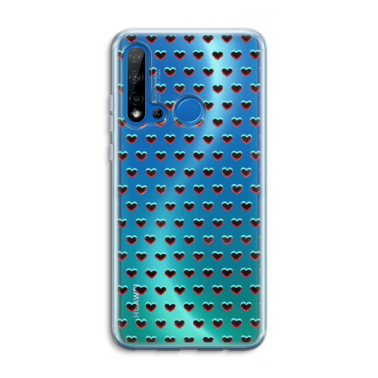 Hartjes: Huawei P20 Lite (2019) Transparant Hoesje