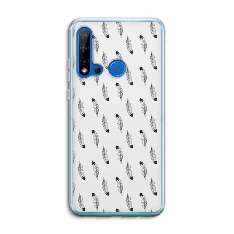 Pluimen: Huawei P20 Lite (2019) Transparant Hoesje