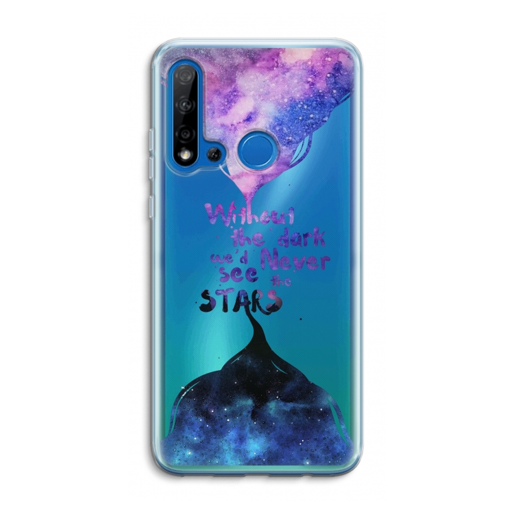 Stars quote: Huawei P20 Lite (2019) Transparant Hoesje