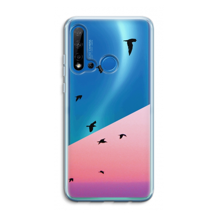 Fly away: Huawei P20 Lite (2019) Transparant Hoesje