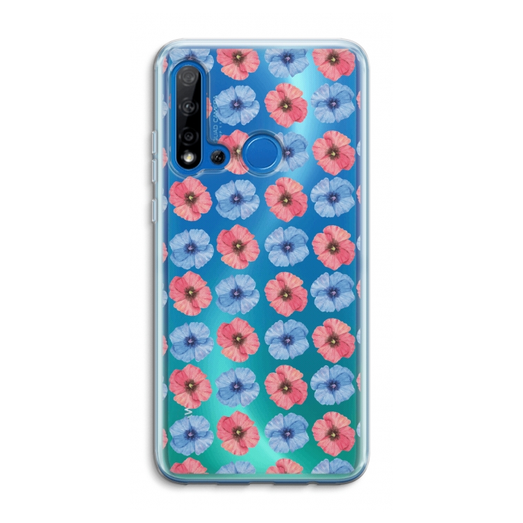 Klaproosjes: Huawei P20 Lite (2019) Transparant Hoesje