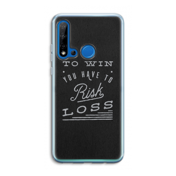 Risk loss: Huawei P20 Lite (2019) Transparant Hoesje