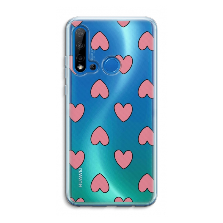 Ondersteboven verliefd: Huawei P20 Lite (2019) Transparant Hoesje