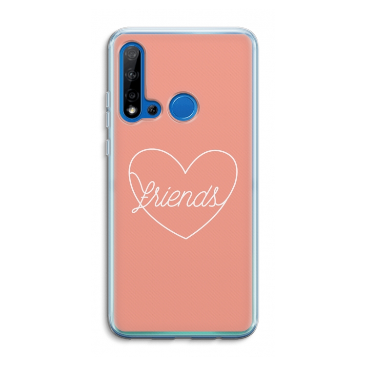 Friends heart: Huawei P20 Lite (2019) Transparant Hoesje